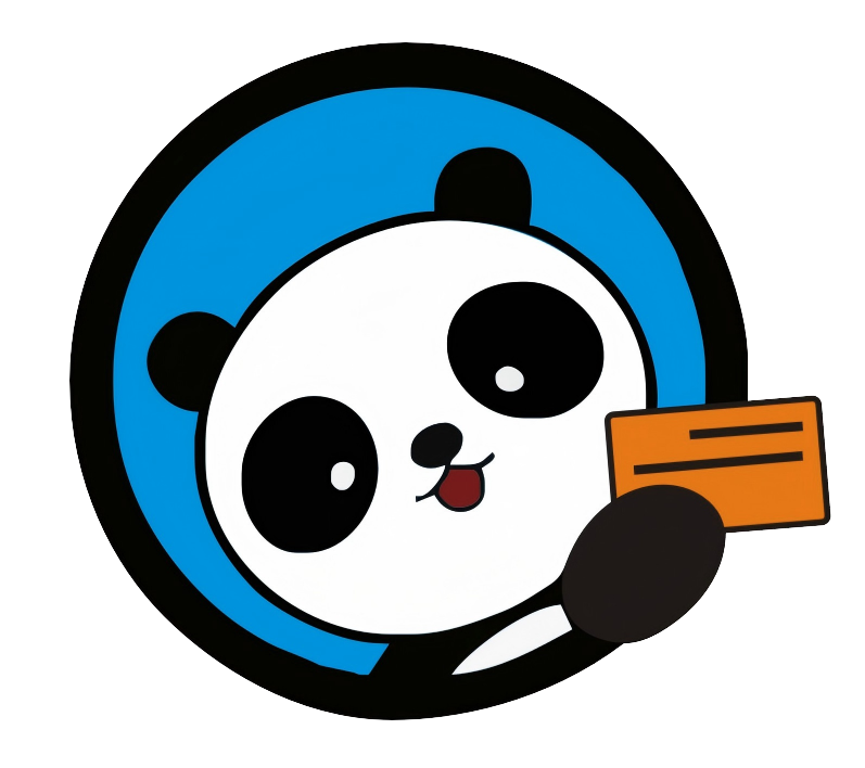 熊猫发卡